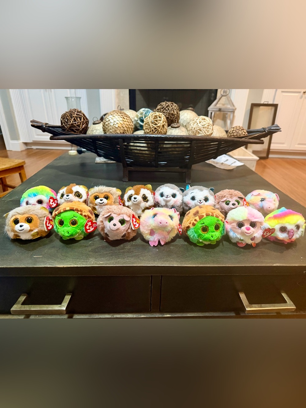 15 Ty Beanie Balls plush toys